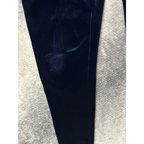 Spanx Velvet Lapis Night Blue Leggings Full Length Business Casual Size Large - Picture 11 of 12